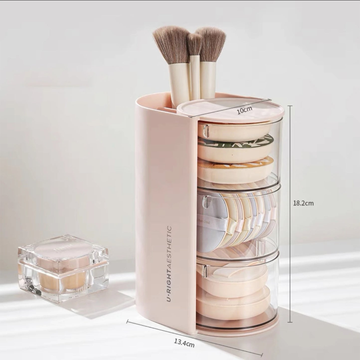 💎 Rotatable Hair Accessories & Jewelry Organizer 💎