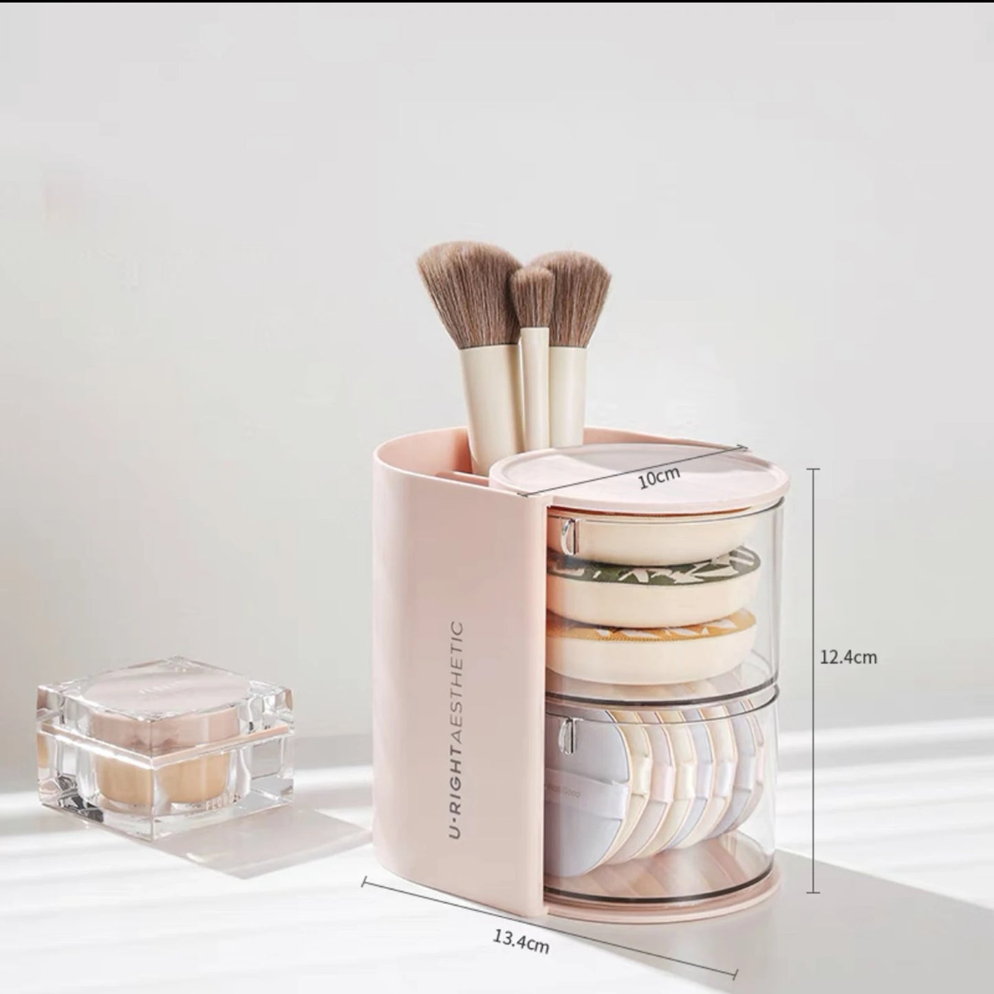 💎 Rotatable Hair Accessories & Jewelry Organizer 💎