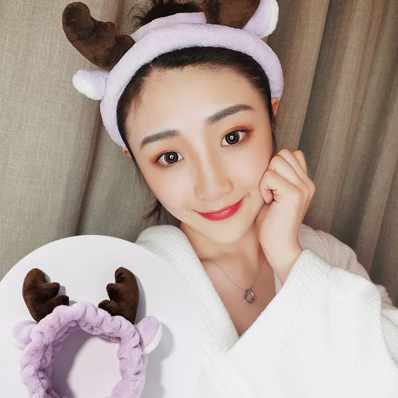 🎀 Soft Coral Fleece Bow Headband 🎀