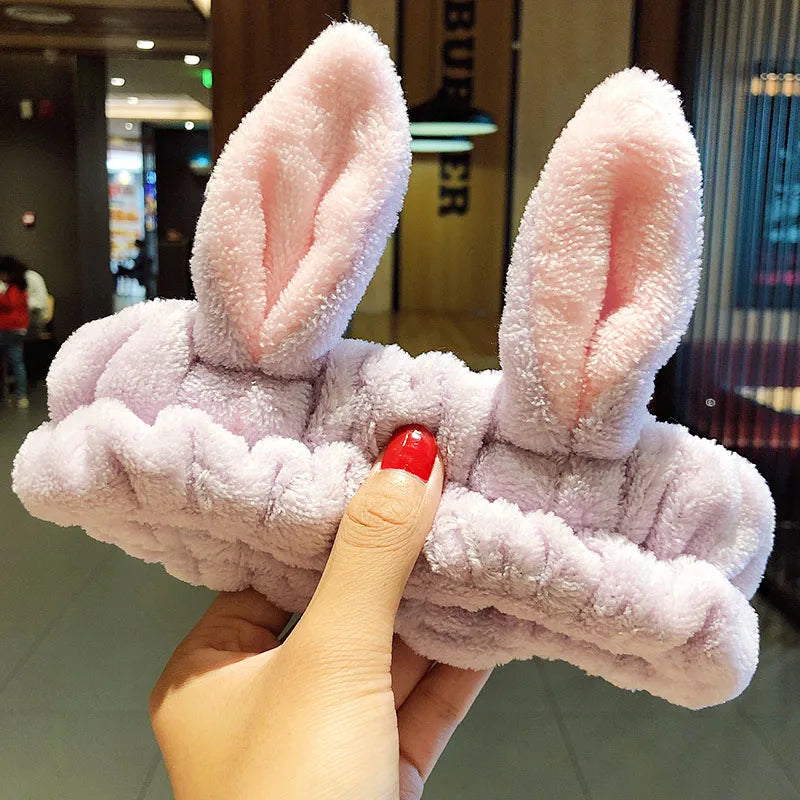 🎀 Soft Coral Fleece Bow Headband 🎀