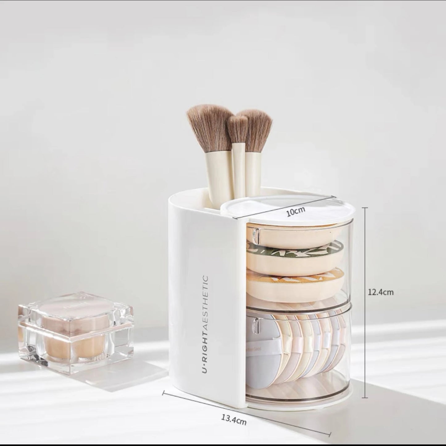 💎 Rotatable Hair Accessories & Jewelry Organizer 💎