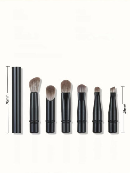 🌟 Portable Makeup Brush Replacement Set 🌟