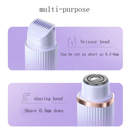 💖 Two-in-One Women’s Electric Shaver 💖
