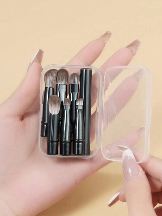 🌟 Portable Makeup Brush Replacement Set 🌟